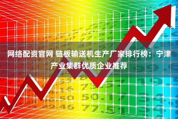 网络配资官网 链板输送机生产厂家排行榜：宁津产业集群优质企业推荐